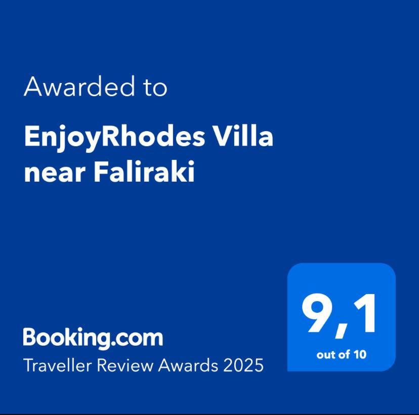Enjoyrhodes Villa Near Faliraki Kalithies Eksteriør billede